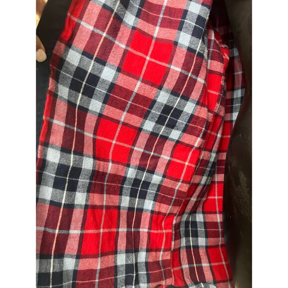 Lands’ End Jacket Men’s M Traditional Fit Blue Plaid Quilted Lining Gorpcore - Picture 7 of 8